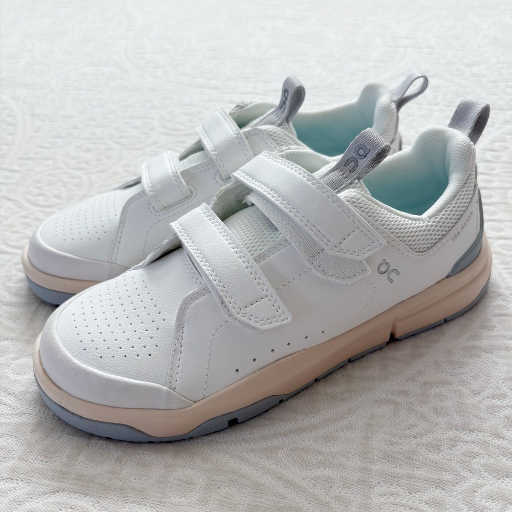 On Kids Roger CloudTec‎ Sneakers, White / Glacier Sz 2.5